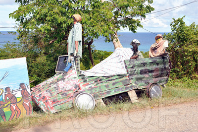 On the way to Levera Beach