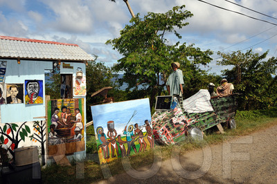 On the way to Levera Beach